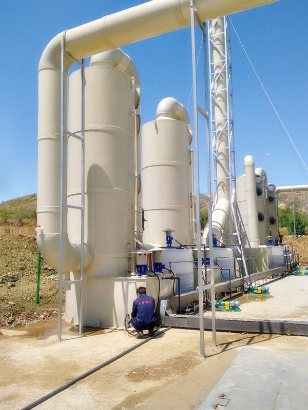 中聯(lián)環(huán)境滲濾液除臭項目